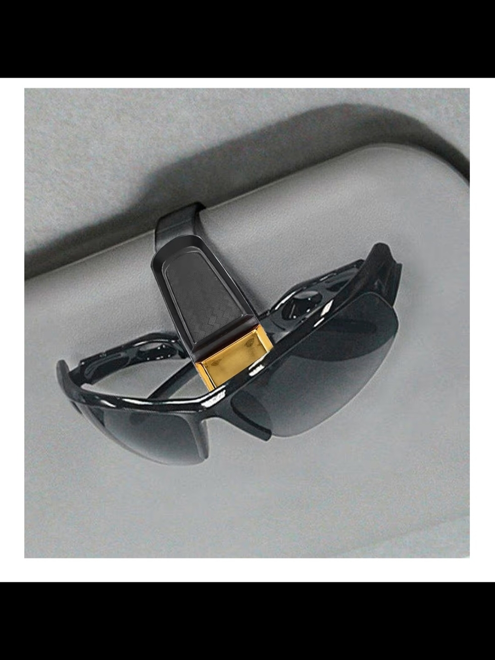 New Car Visor 180 Degrees Rotatable Universal Sunglasses Holder Clip